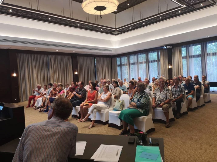 Am 8.5.2019 hat im Mövenpick Asara Resort & Spa die erste Mitgliederversammlung des Vereins „Swiss Society Hua Hin“ stattgefunden. Der junge Verein ist erst am