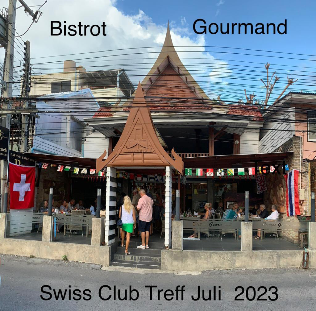 Die Präsidentin, Beatrice Gurini, begrüsste 51 Mitglieder und Freunde der Schweiz im Restaurant Bistro Courmand Unter Applaus wurden die neuen Mitglieder willkommen geheissen
