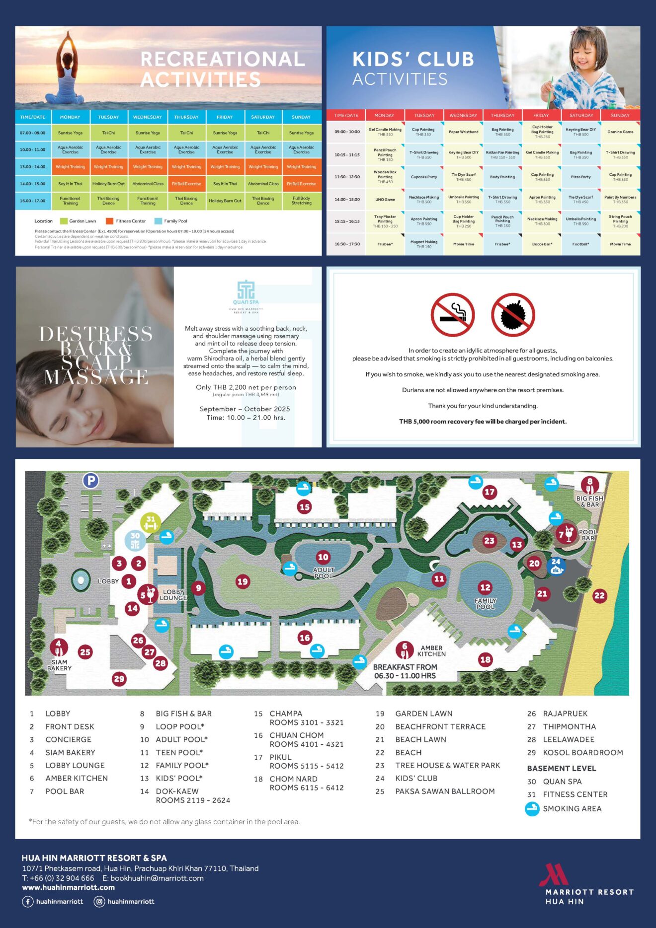 Hua Hin Marriott Resort \u0026 SPA \u2013 Dining Promotions September 2025 \u2013 Swiss Society Hua Hin